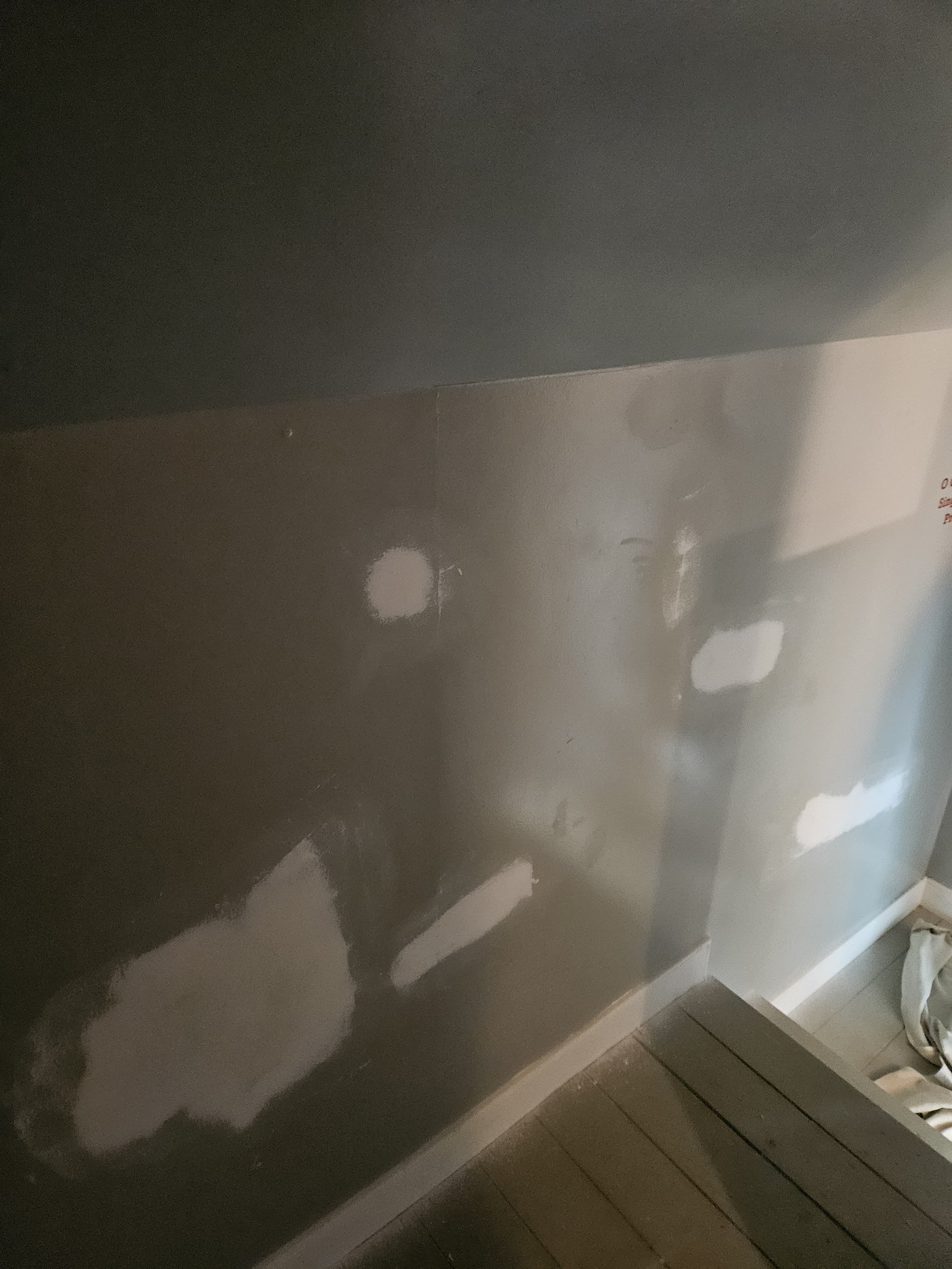 Interior painting preparation